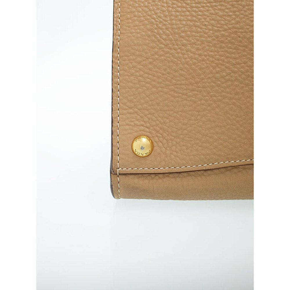 Prada Sughero Vitello Daino Leather Double Handle Tote Bag Tan Brown - Picture 7 of 9